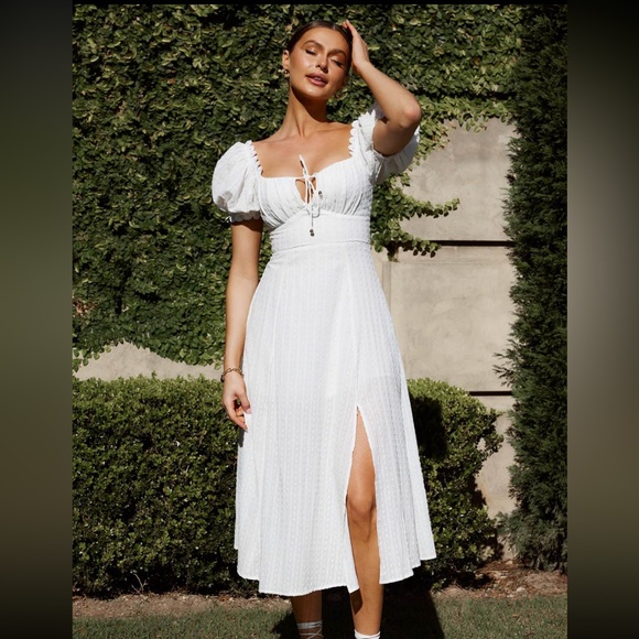 Selfie Leslie White Dress